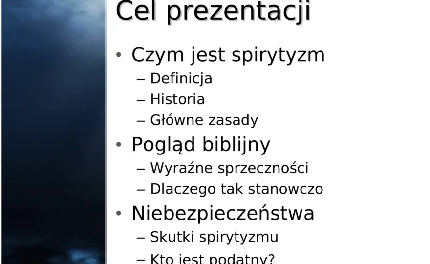 Spirytualizm i seanse spirytystyczne - co naprawdę za nimi stoi